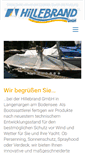 Mobile Screenshot of hillebrand-bootssattlerei.de